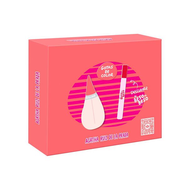 Set De Perfumer&iacute;a Mujer Gotas De Color Agatha Ruiz De La Prada / 100 Ml / Edt + Megaspritzer 10ml