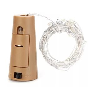Luces Corcho Hada Alambre 10 Led Decoracion Frias