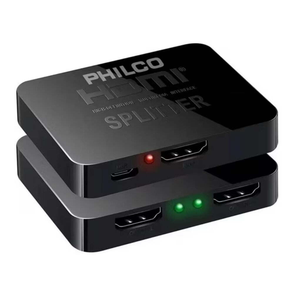 Adaptador Hdmi Splitter 1x2 Fhd Negro Mp4103 image number 2.0