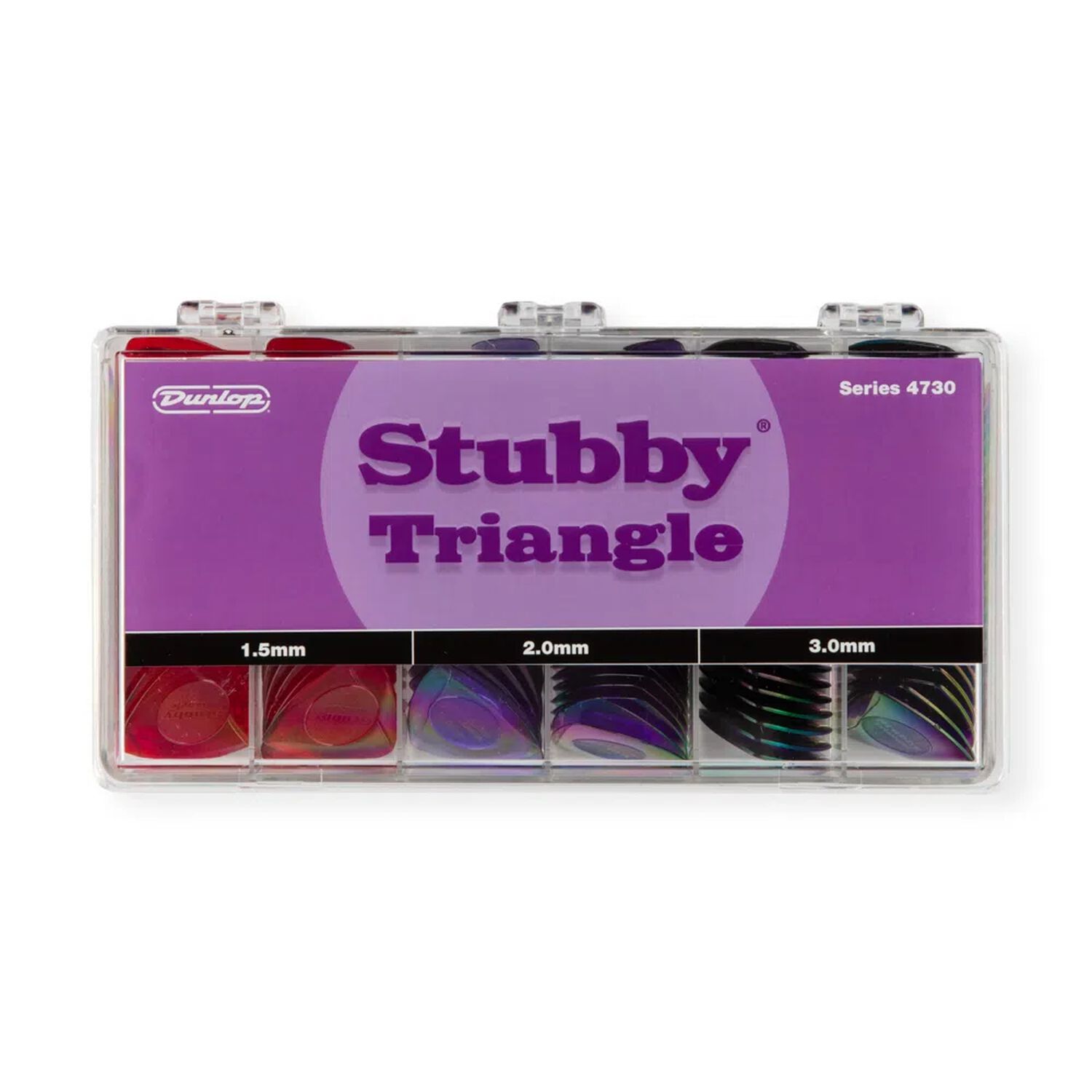 Caja U&ntilde;etas Dunlop Triangle Stubby 4730 Gabinete 144 U&ntilde;etas image number 1.0