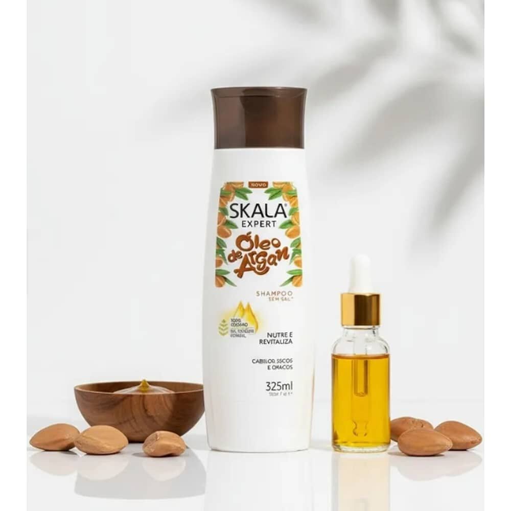 Shampoo Sin Sal Oleo De Argan Skala Expert 325ml image number 1.0