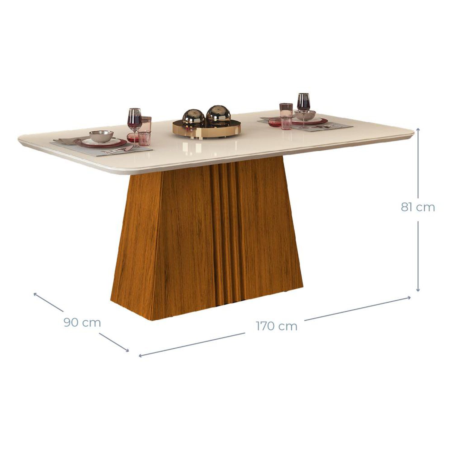 Juego De Comedor Vekkahome Celina / 6 Sillas image number 1.0