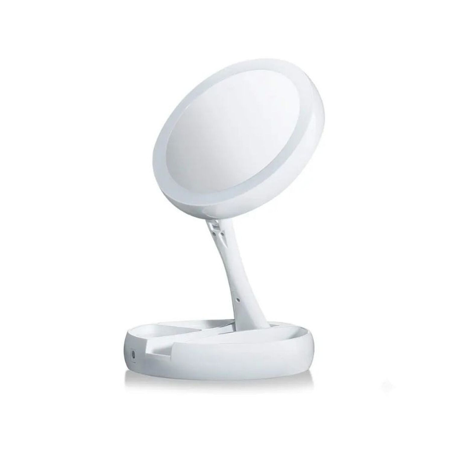 Espejo Con Luz Led Tocador Organizador Portatil Aumento image number 0.0