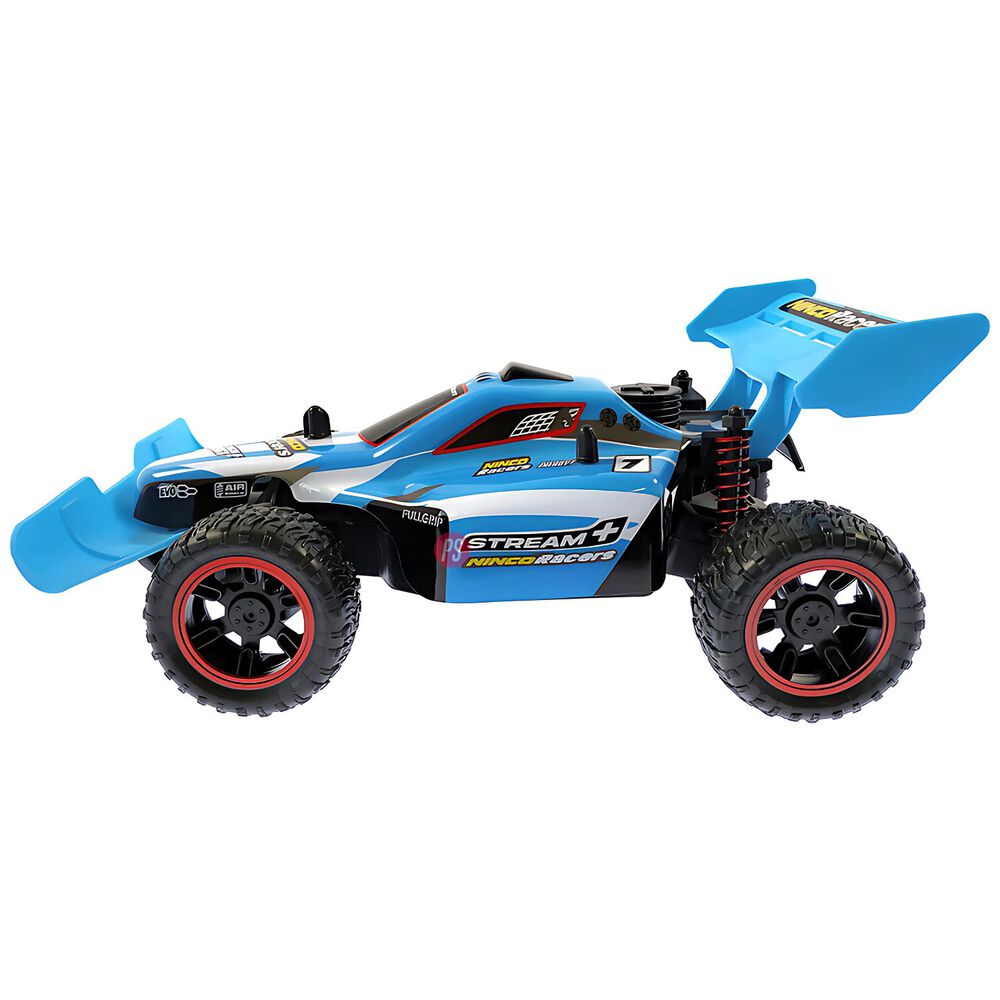 Auto Rc Buggy 118 Stream+ 24ghz Todo Terreno Azul - Ps image number 1.0