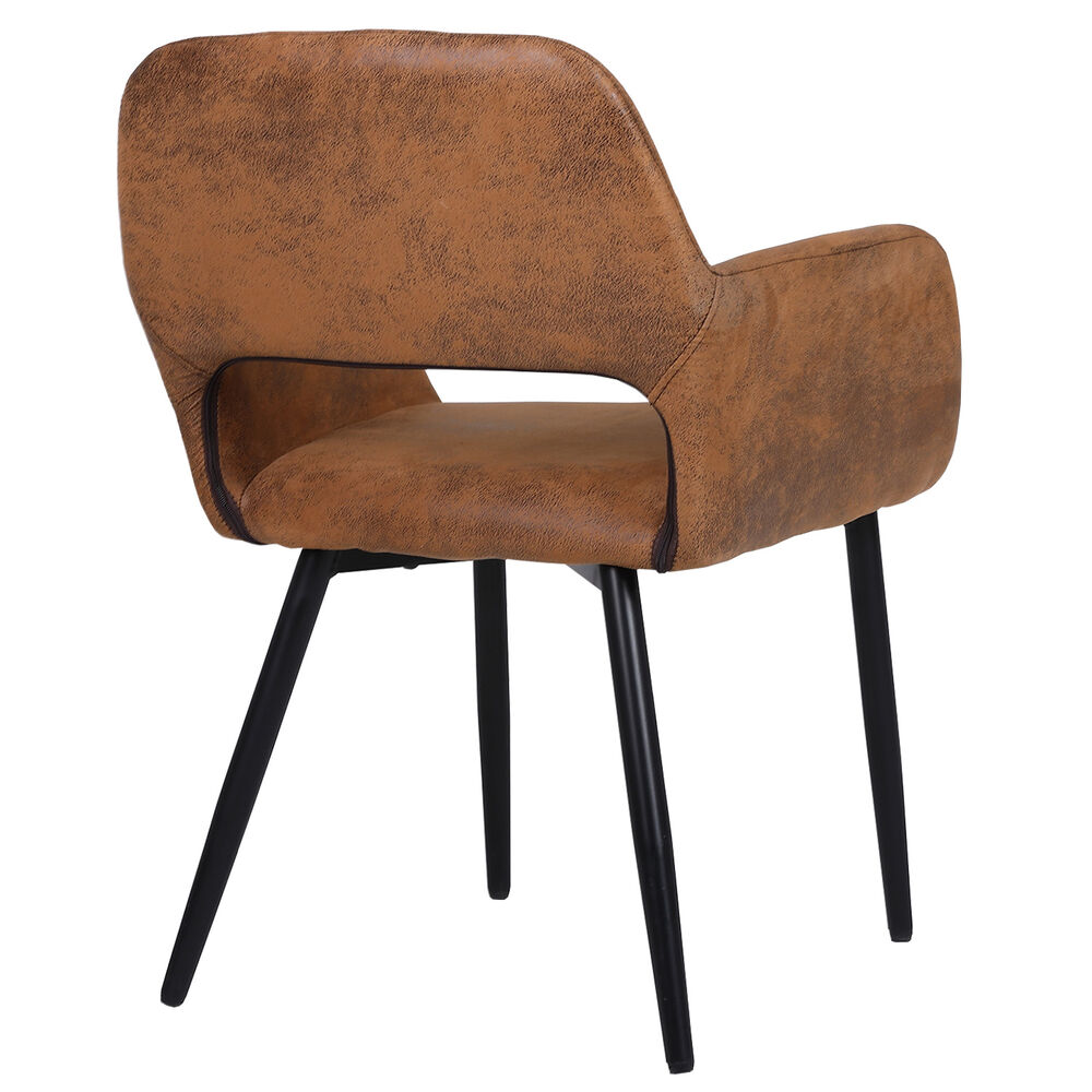 Pack De 2 Silla Comedor Sitial Cromwell Caf&eacute; image number 4.0