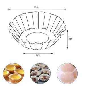 Pack 24 Molde Mini Tartaleta Tarta Moldes Para Reposteria Color Gris
