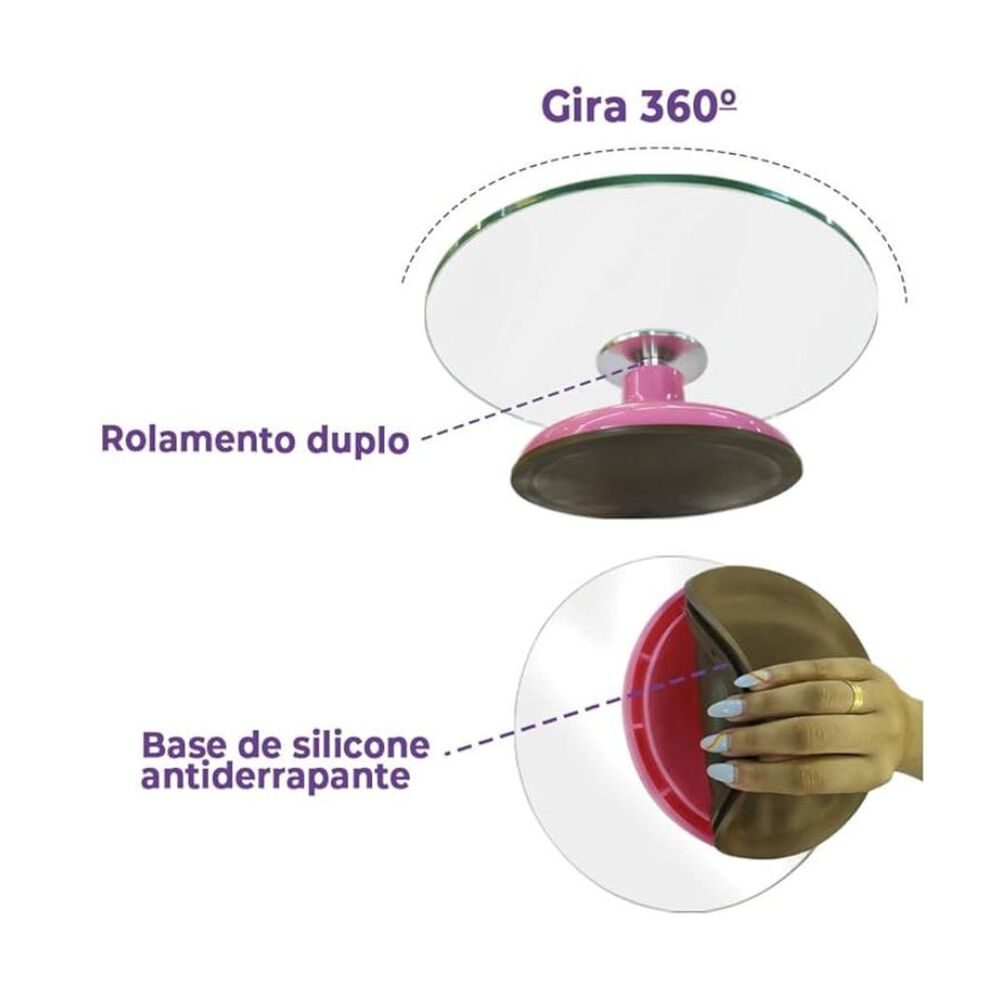 Bailarina De Vidrio Base Profesional Giratoria image number 2.0