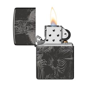 Encendedor Zippo Skull King Plateado Zp46139