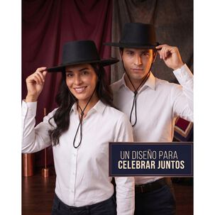Sombrero Huaso Elegante Adulto Fiestas Patrias