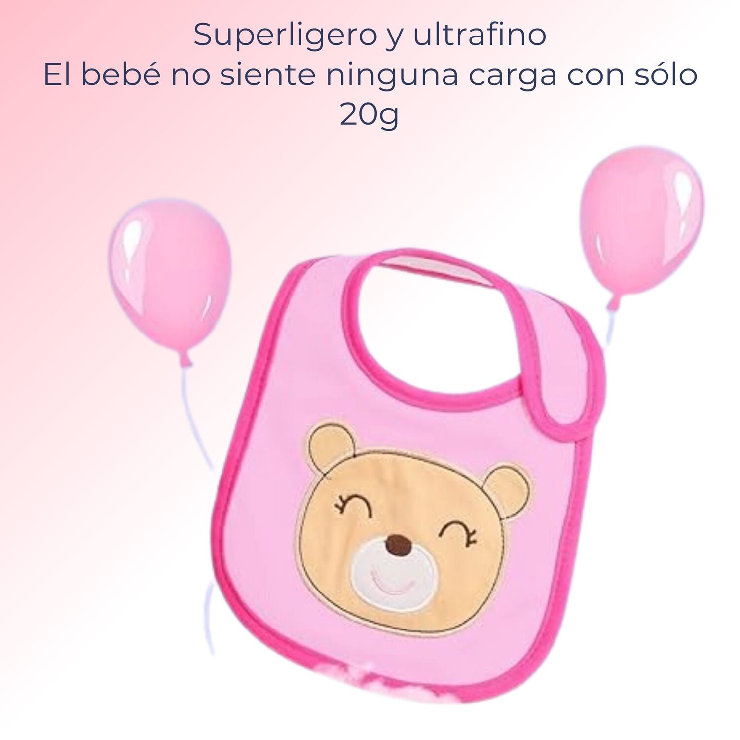 Pack 6 Baberos Impermeables Regulables Para Beb&eacute;s Jump Kids Ni&ntilde;a image number 7.0
