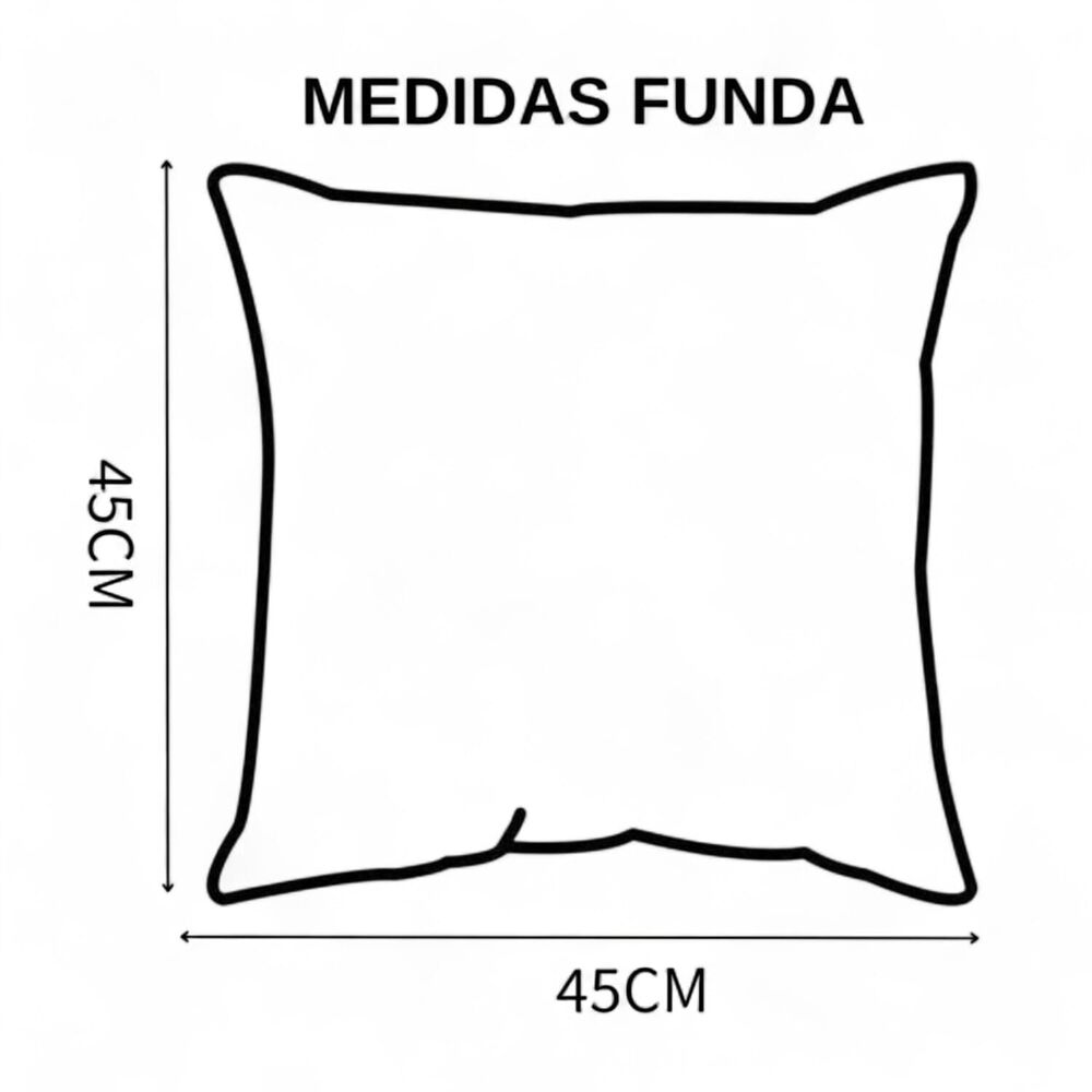 Funda + Cojin De Navidad Medida 45x45cm Estampado Navide&ntilde;o image number 3.0