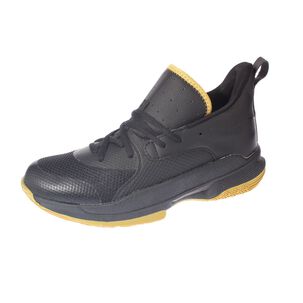 Zapatilla Negro/dorado V&iacute;a Franca Art. 8spg1222blackgold