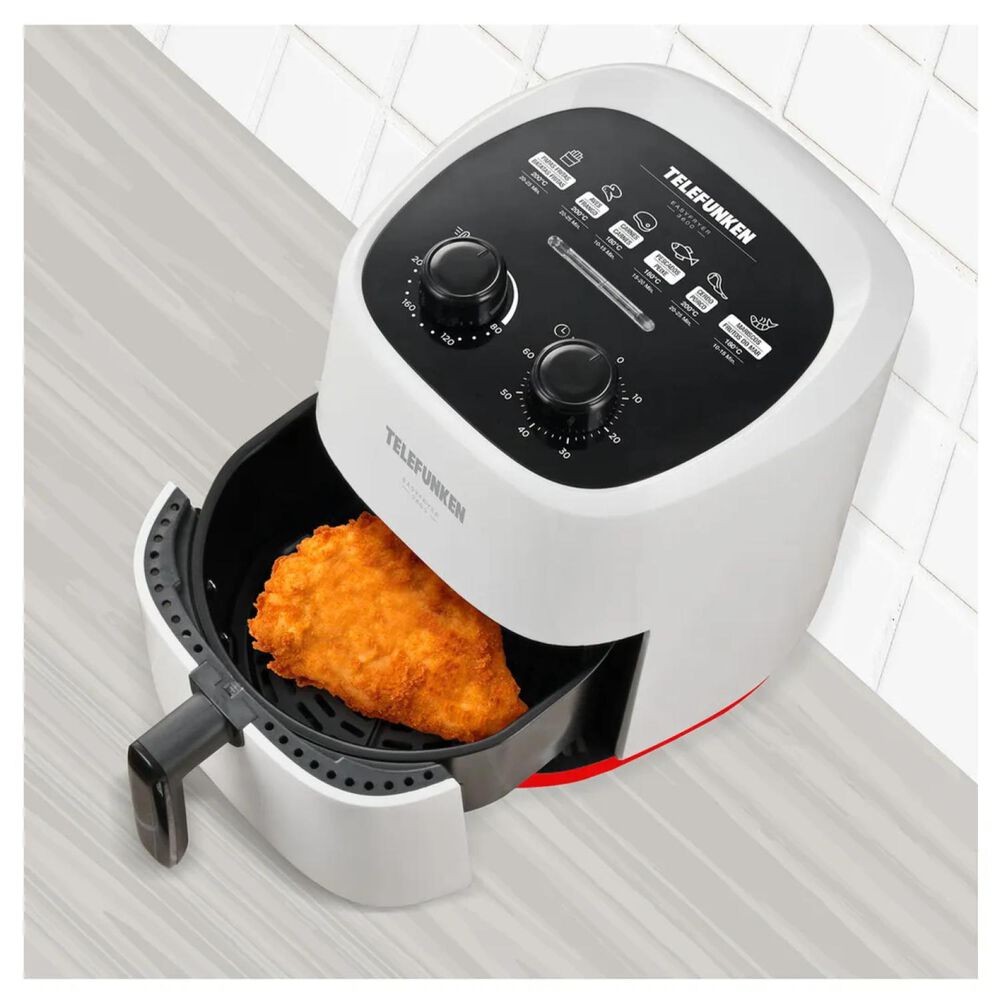 Freidora De Aire Air Fryer 3600ml 1400w Blanco image number 3.0