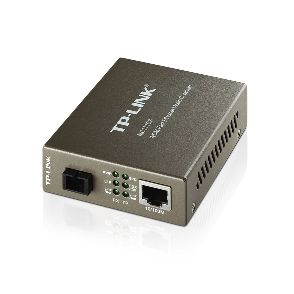 Conversor De Medios Wdm Tp-link Mc111cs 10/100mbps Fx image number 0.0