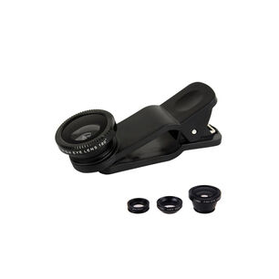 Kit Lentes Ojo De Pez 3 En 1 Para Celular - Ps