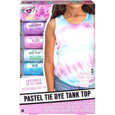 Kit De Teñido Fashions Angels Tie-dye Pastel Tank Top Kit