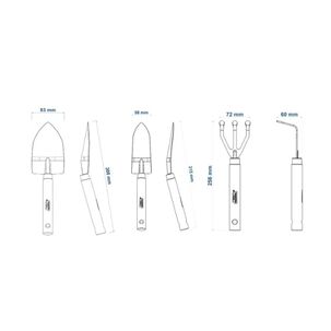 Juego Herramientas Jard&iacute;n