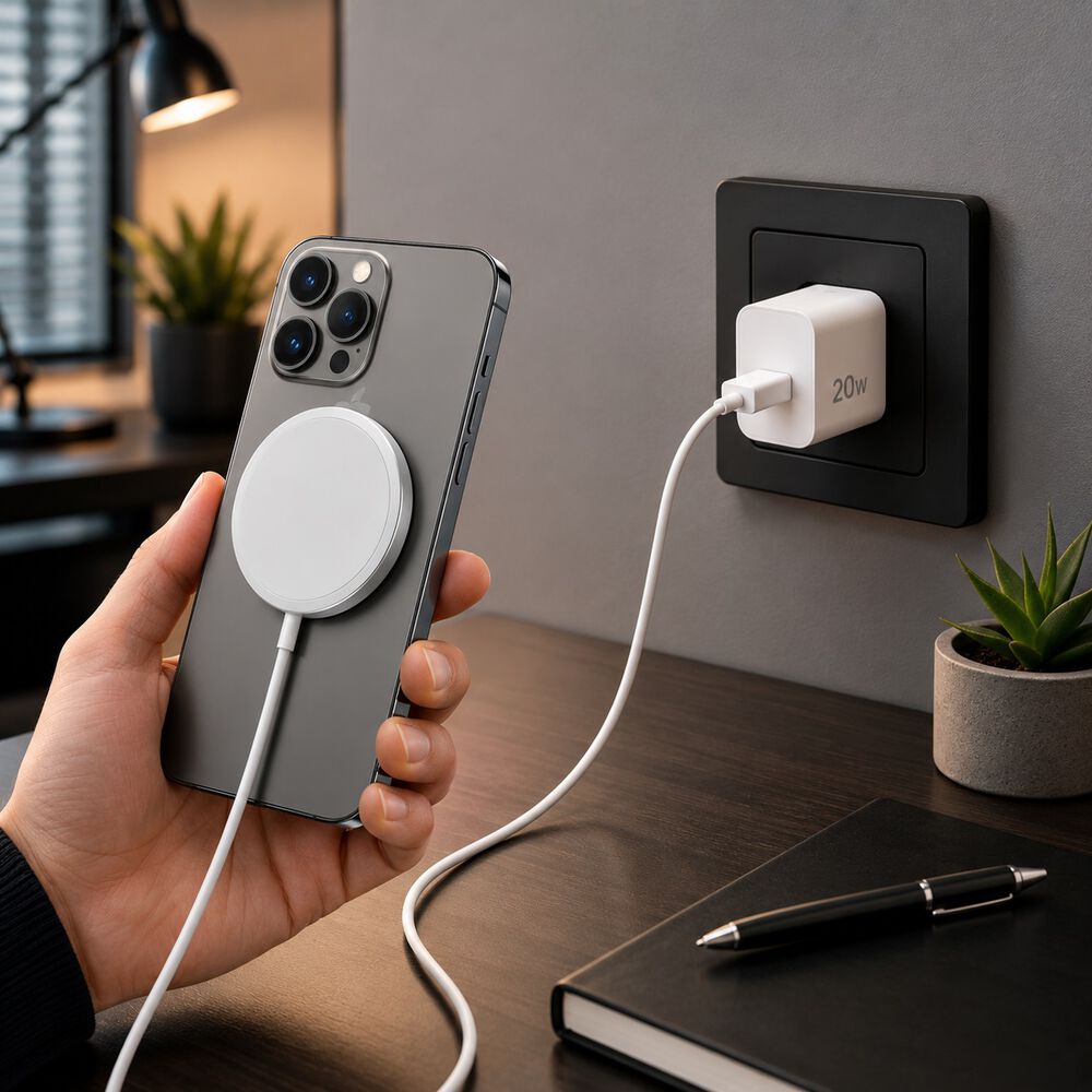 Kit Cargador Magsafe Enchufe 20w Iphone image number 5.0
