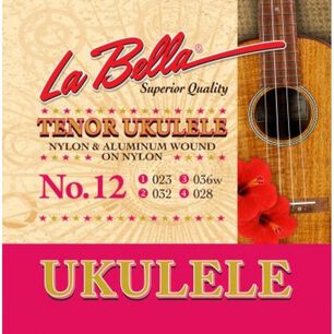 Set Ukelele N.12 Tenor (entorchado En Aluminio)