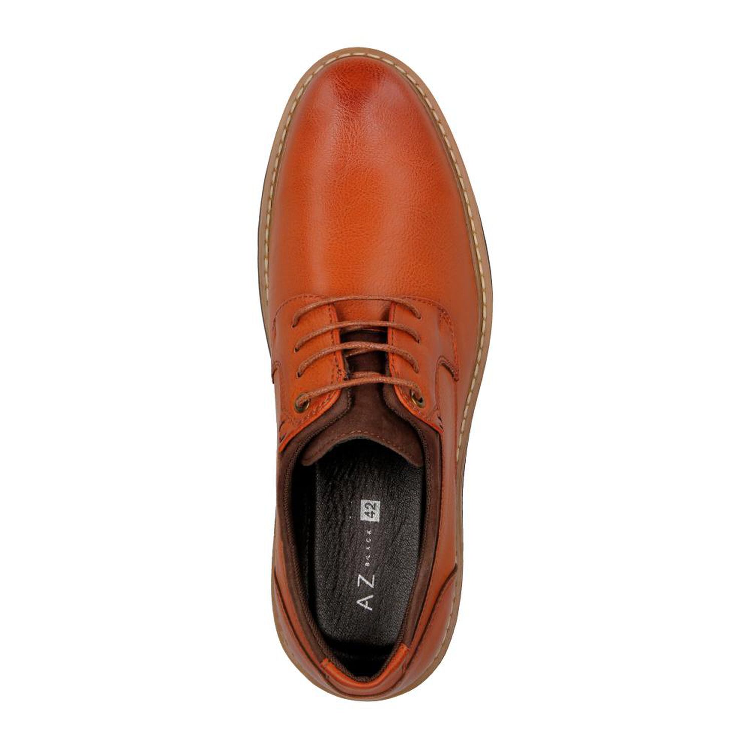 Zapato De Vestir Hombre Az Black Camel image number 4.0
