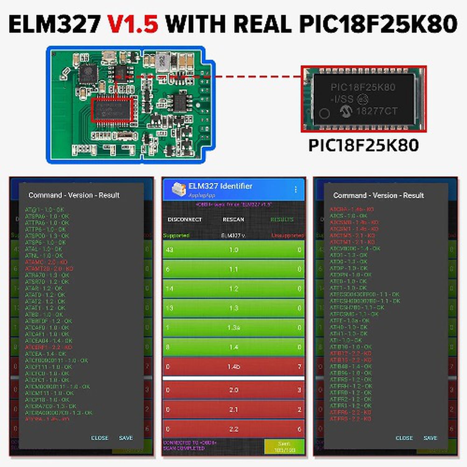 Scanner Automotriz Auto Elm327 Wifi Obd2 &Uacute;ltima Versi&oacute;n Nueva Original Para Veh&iacute;culos Multimarca image number 2.0