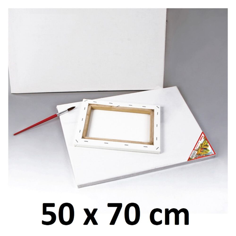 Bastidor Madera Lienzo Tela Algod&oacute;n 50x70 Cm Cn1007 Foska image number 0.0