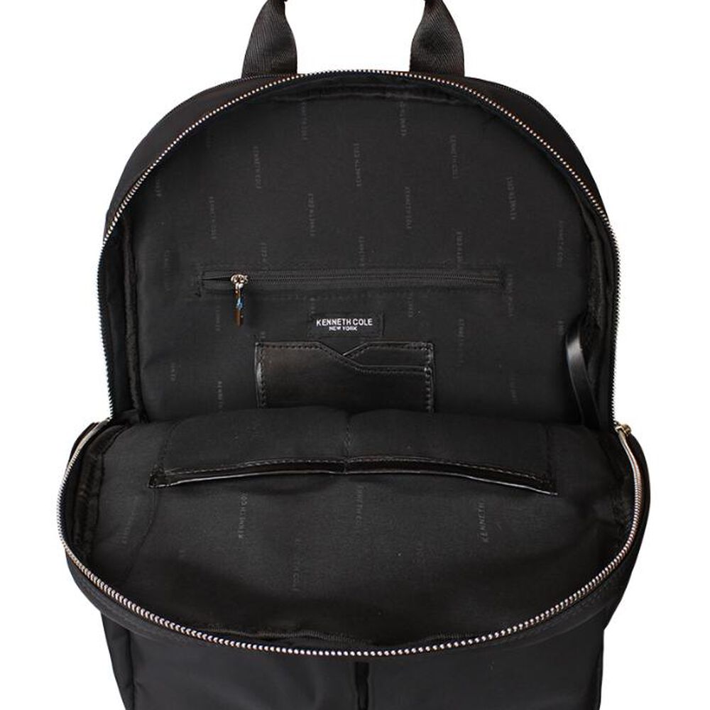 Mochila Con Porta Notebook Turin Negra Kenneth Cole image number 4.0