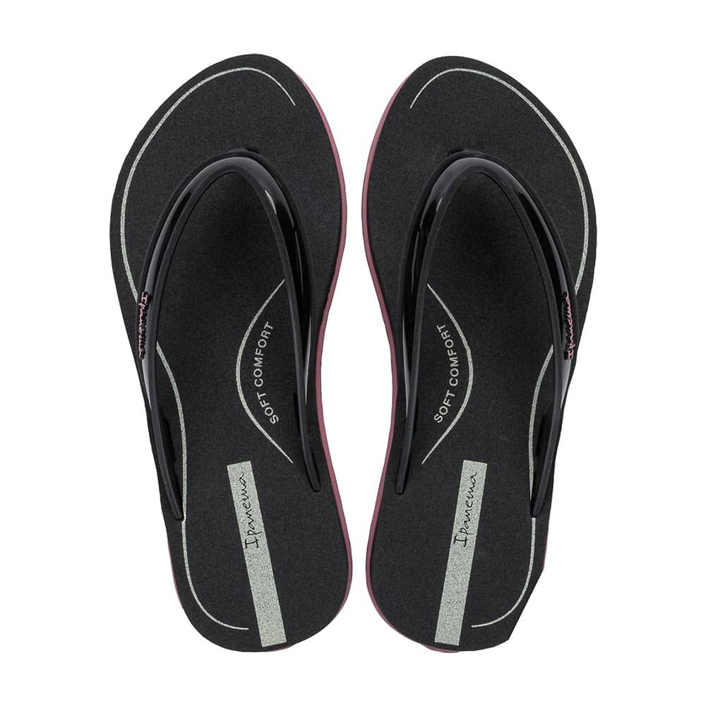 Sandalia Mujer Negro/lila Rio Ipanema image number 5.0