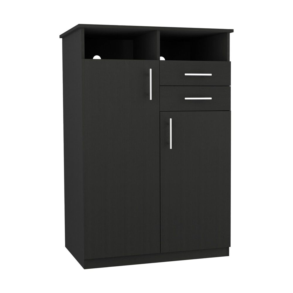 Closet 2 Puertas 2 Cajones Fm-022n - Negro image number 0.0