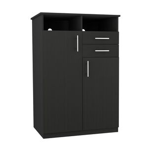 Closet 2 Puertas 2 Cajones Fm-022n - Negro