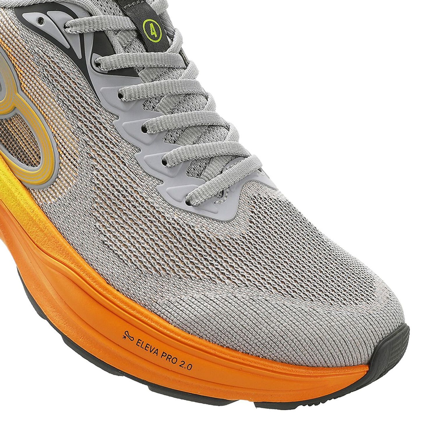 Zapatilla Running Mujer Pride 4 Gris/naranja image number 7.0