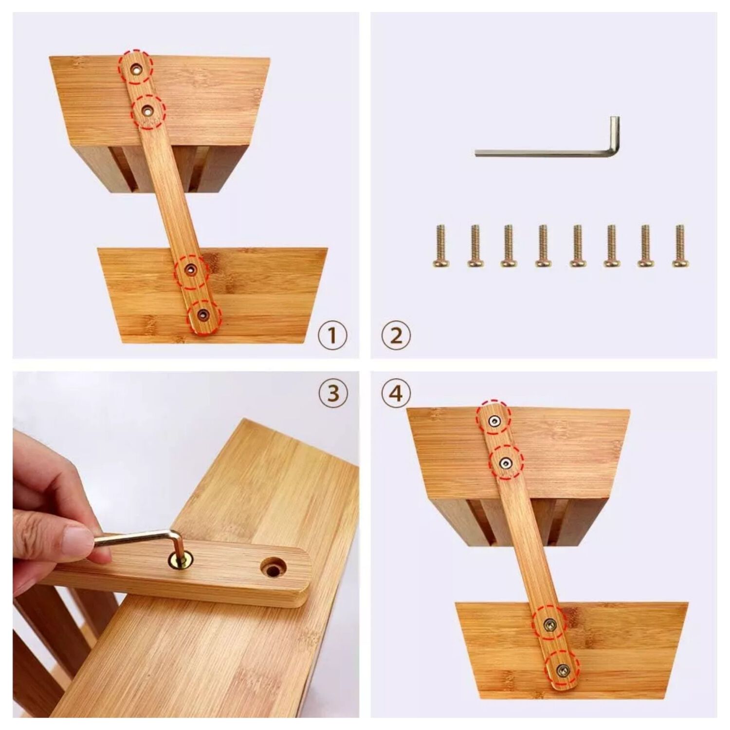 Frutero Verdulero Madera Organizador Rack Cocina image number 3.0