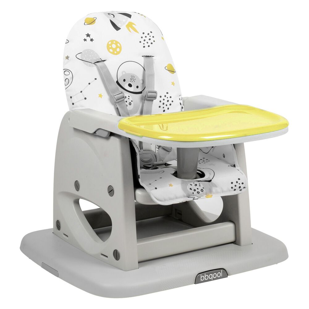 Silla De Comer Escritorio Foodzy 4-in-1 Yellow image number 5.0