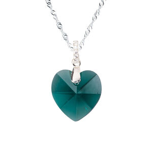 Collar Gran Romance Cristales Genuinos Emerald