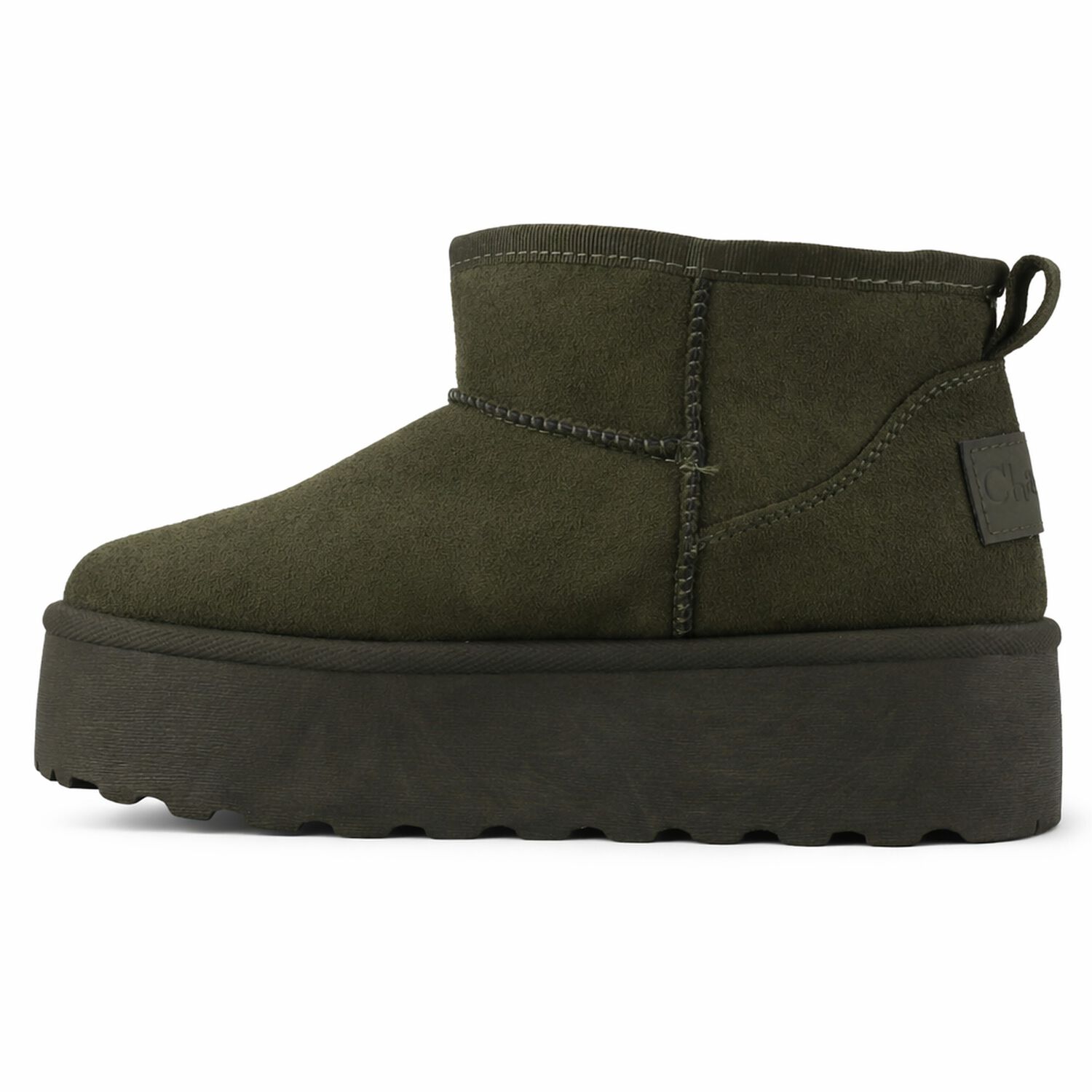 Botin Oliva Mujer Casual Chalada Pinguih image number 1.0
