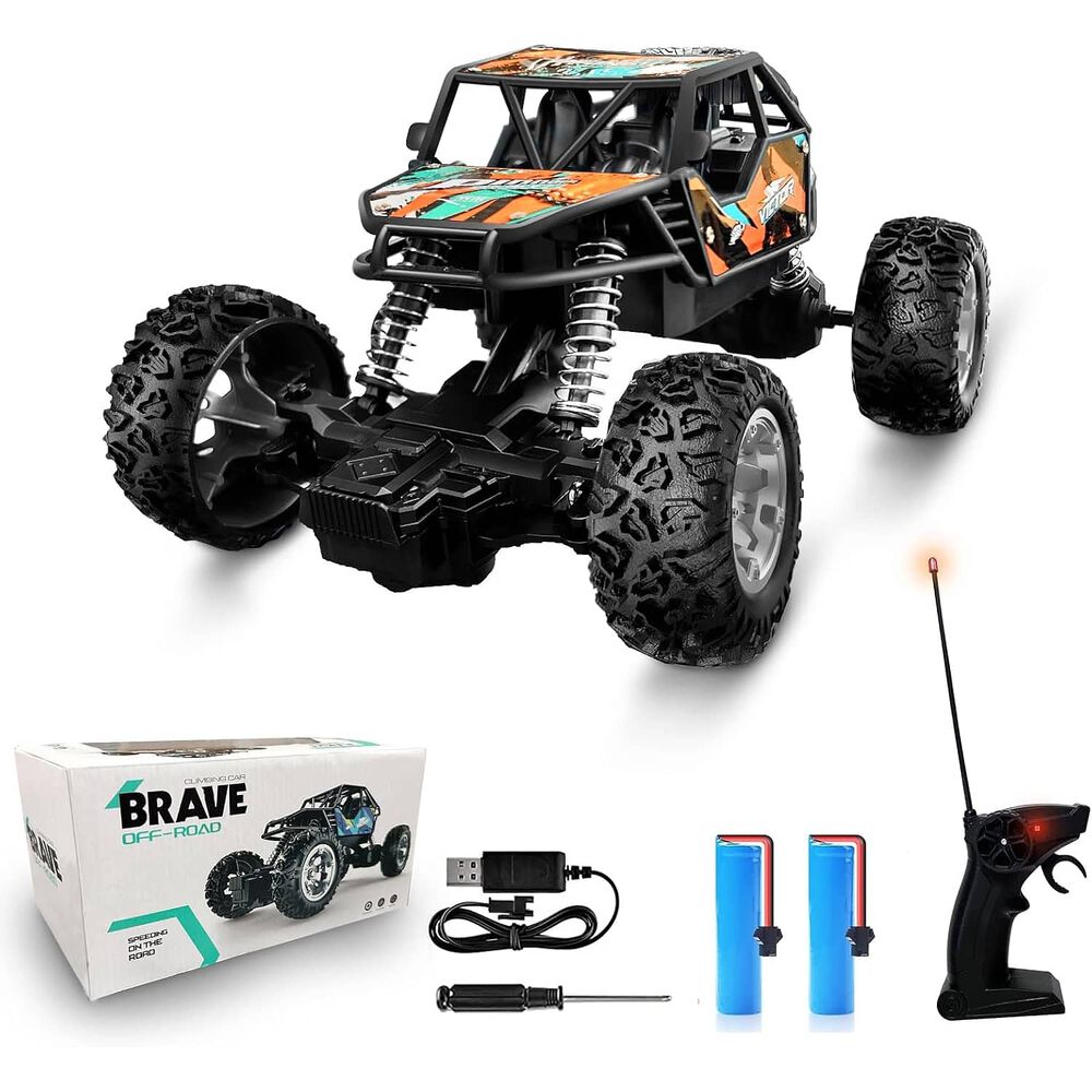 Auto Camioneta 4x4 Rally Control Remoto Todo Terreno Juguete image number 3.0