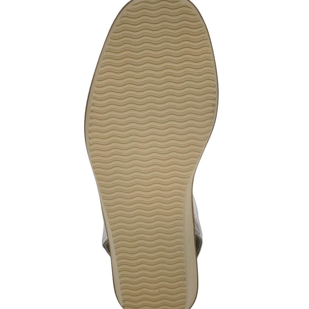 Sandalia Cuero Anika Plateado image number 5.0