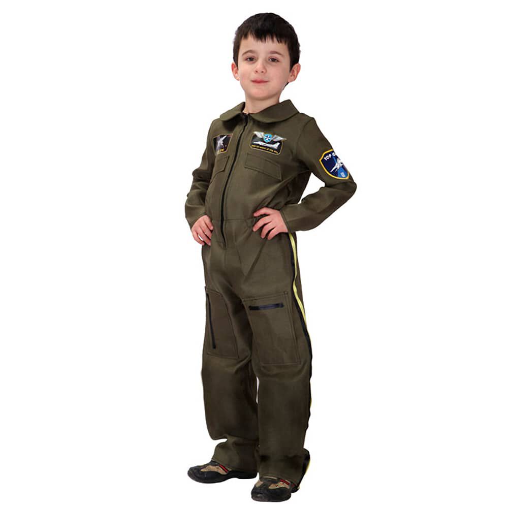 Disfraz Cosplay Piloto Top Gun Infantil image number 0.0