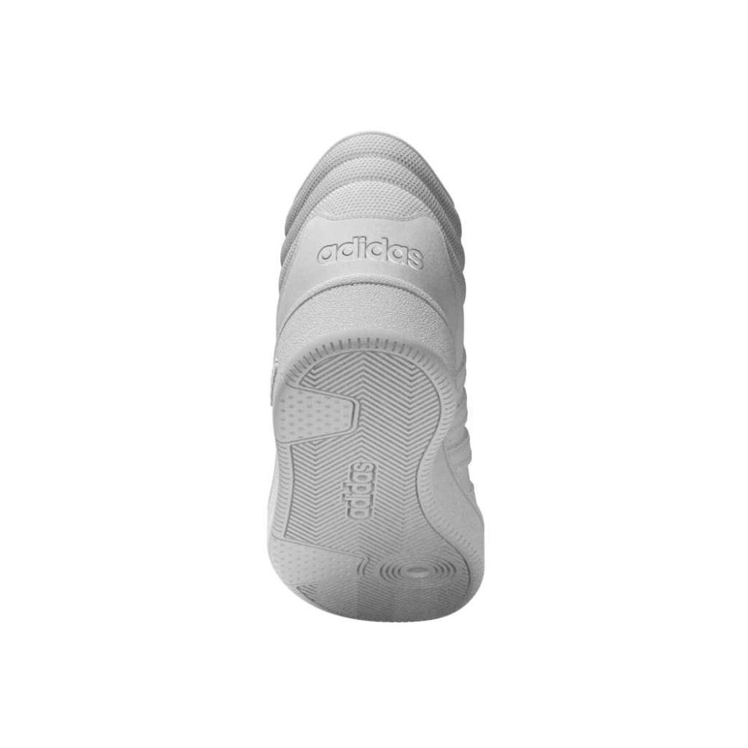 Zapatilla Basketball Hombre Adidas Hoops Mid Classic Blanco image number 10.0