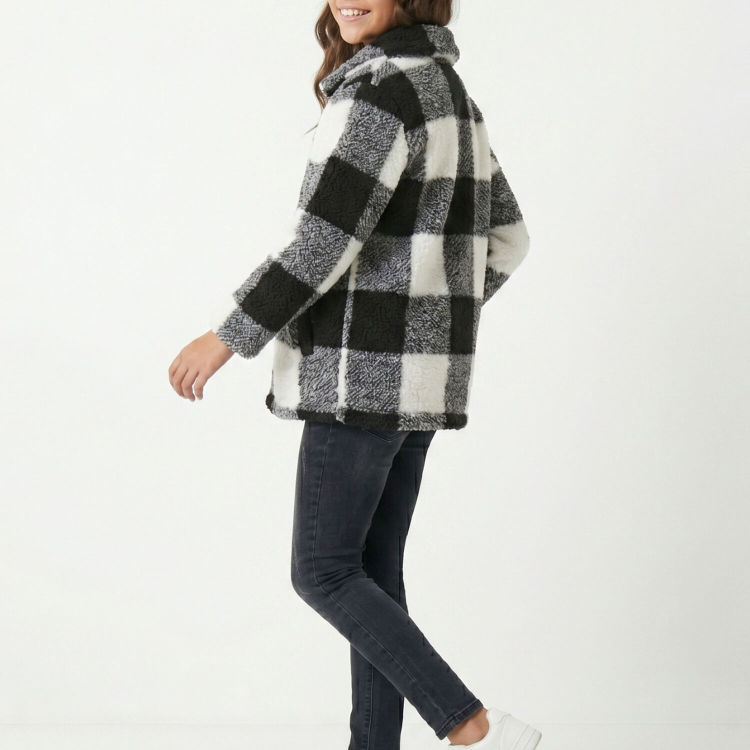 Poleron Chiporro Nina Jacket Polar Oversize Aesthetic image number 3.0