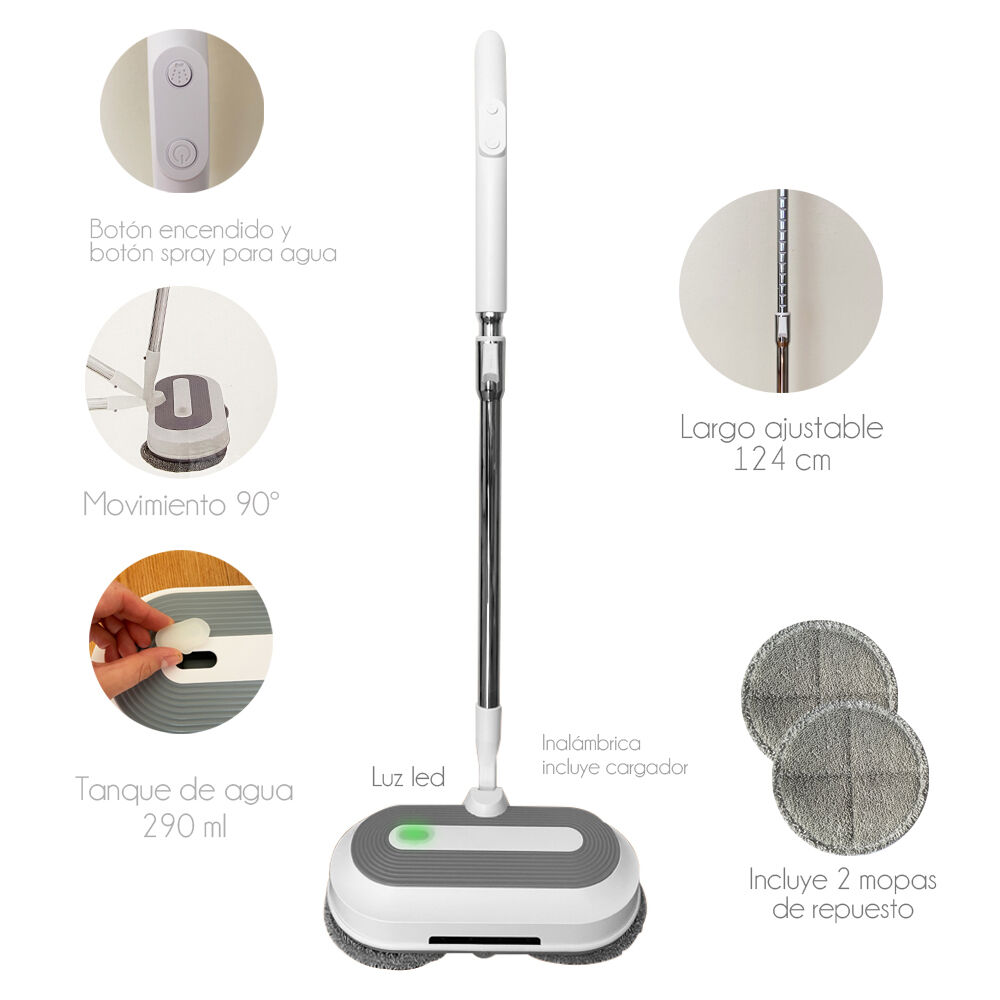 Mopa Enceradora Giratoria Inal&aacute;mbrica image number 0.0