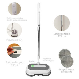 Mopa Enceradora Giratoria Inal&aacute;mbrica