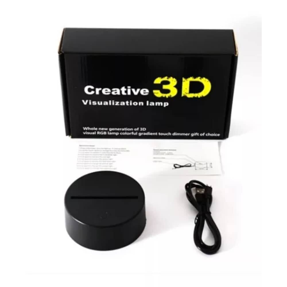 Lampara 3d De Alienware Multicolor image number 4.0