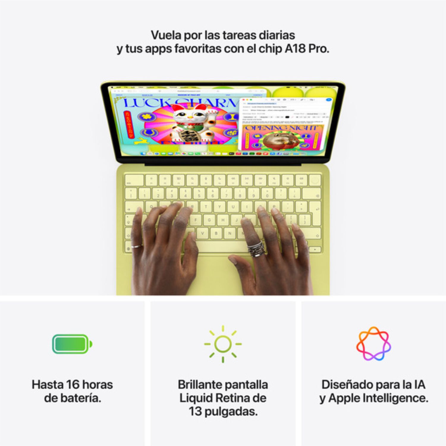 Apple - Macbook Neo - 13'' - 8 Gb Ram - 256 Gb - &Iacute;ndigo image number 3.0