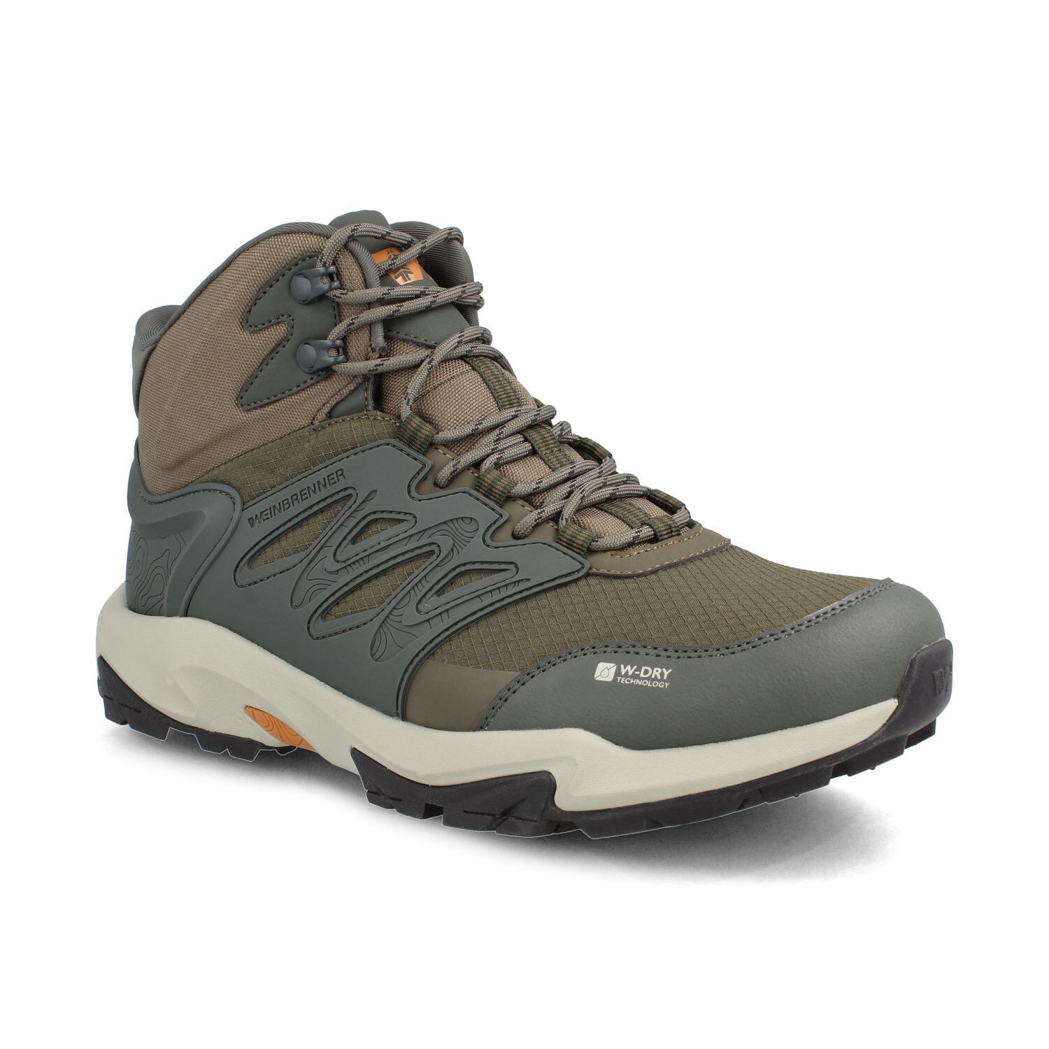 Bot&iacute;n Outdoor Hombre Weinbrenner X-hiker Wild Hi Wild Verde image number 1.0