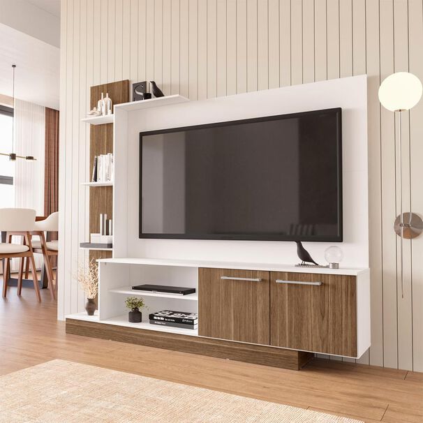 Rack Vekkahome Home Tv Reina / 2 Puertas