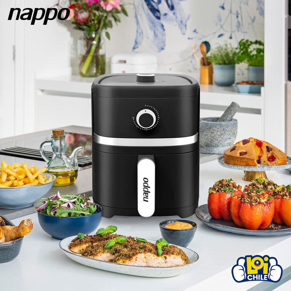 Freidora De Aire Sin Aceite Nappo 4 Litros 1300w Air Fryer image number 5.0