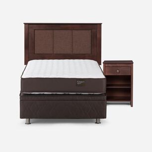 Boxet Rosen Ergo T / 1.5 Plazas / Base Normal + Set De Maderas Rachel