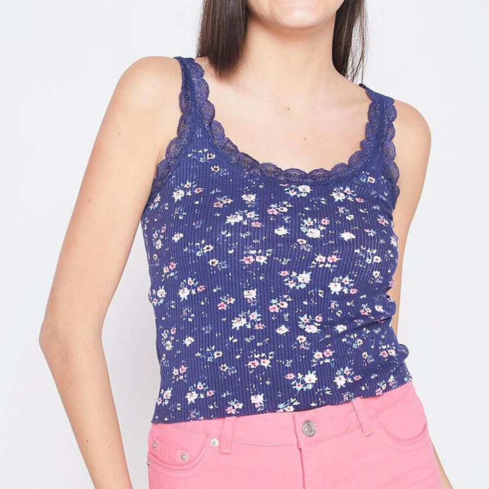 Polera Encaje Mujer Freedom - Precio Hites【2022】
