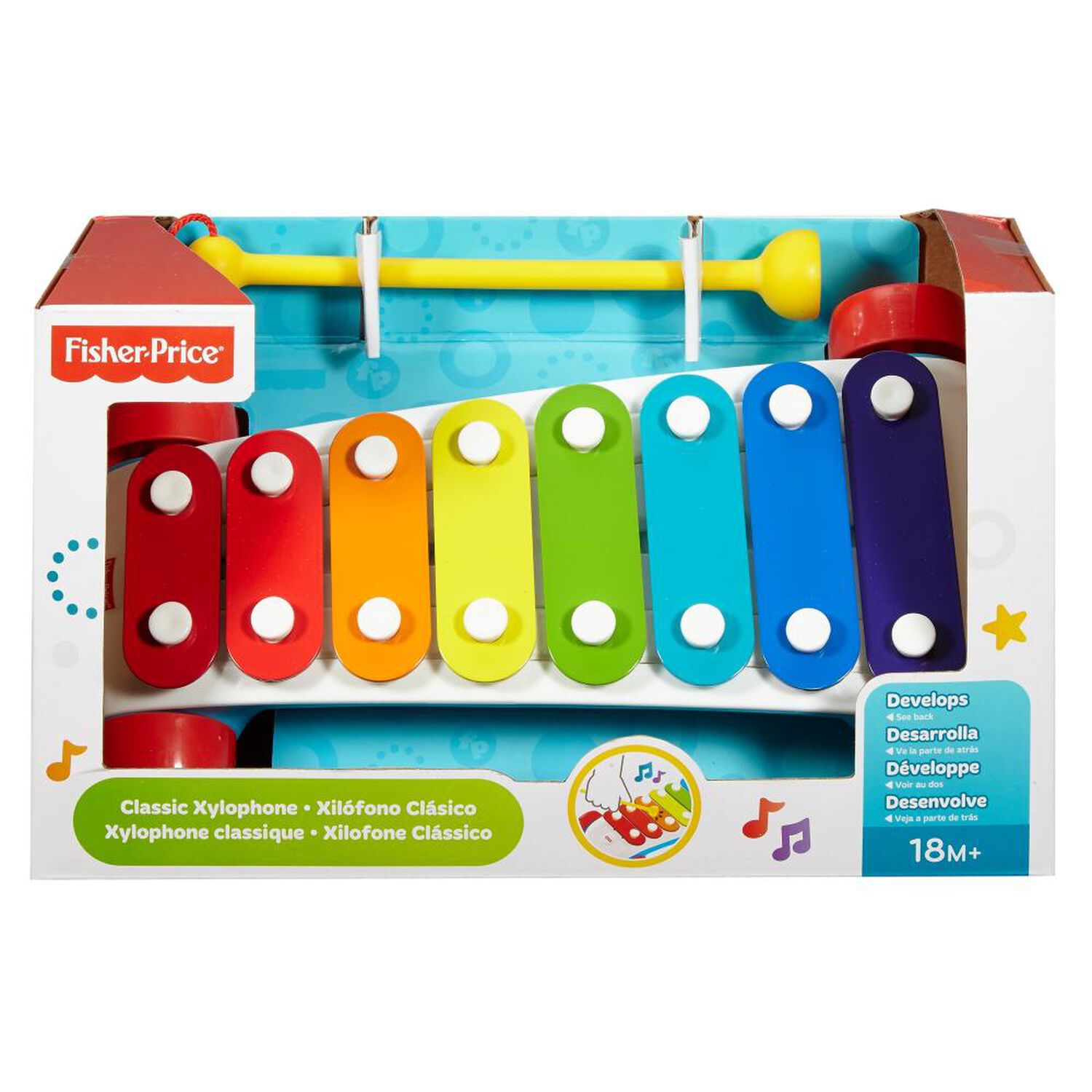Juegos Fisher Price Xil&oacute;fono Cl&aacute;sico image number 2.0